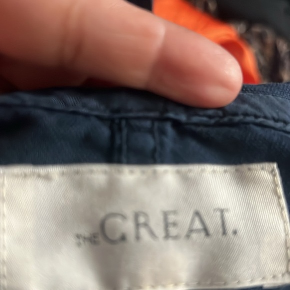 The Great oversize denim printed Shaket with hood size 1 - Picture 11 of 11